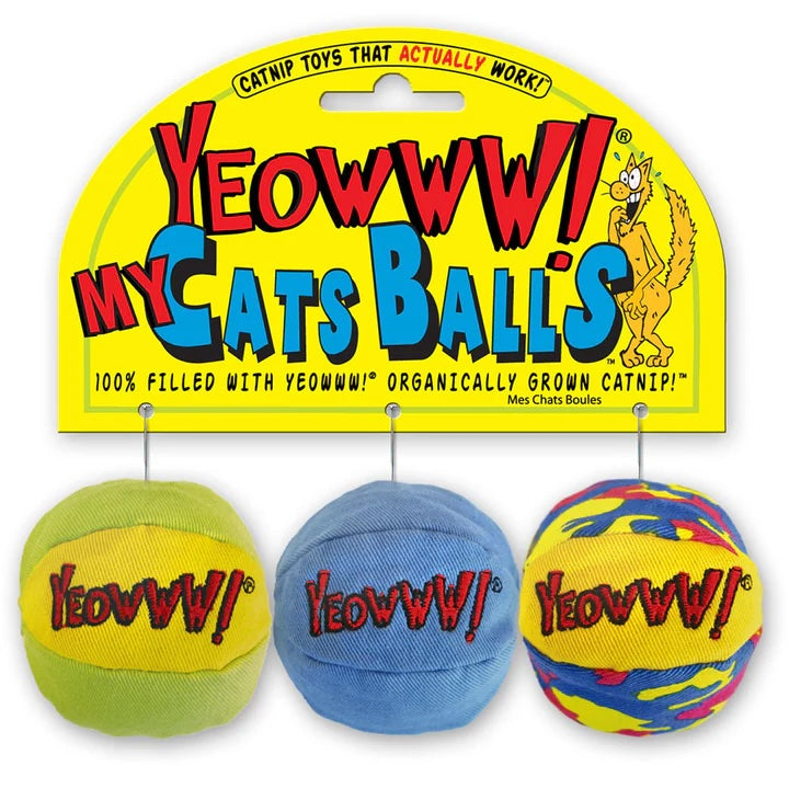 Yeowww! My Cat Balls 3 Pack