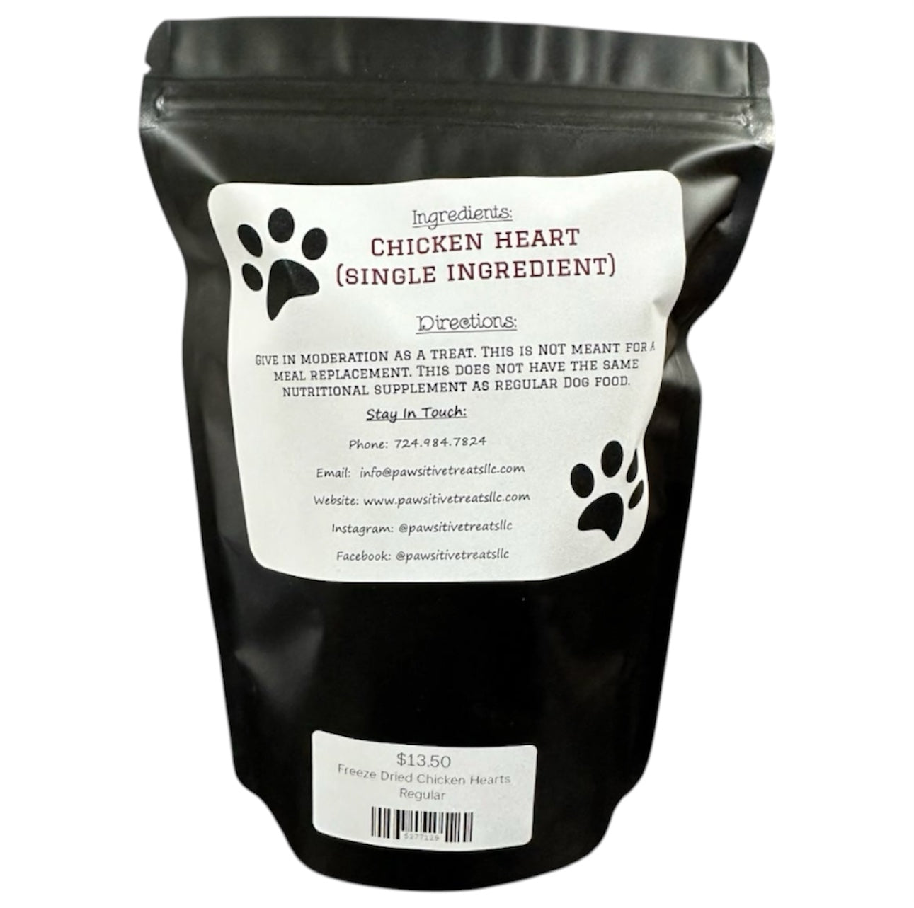 Freeze Dried Chicken Hearts