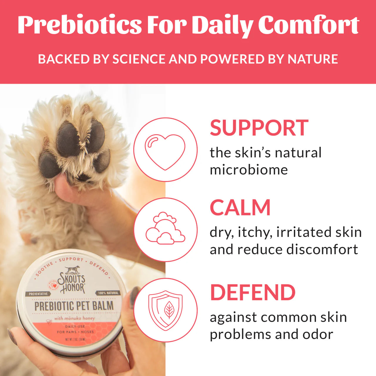 Skouts Honor- Prebiotic Pet Balm 2oz
