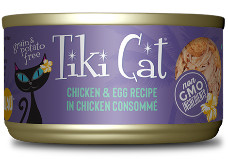 Tiki Cat Chicken and Egg Recipe 2.8oz