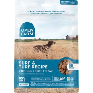 Open Farm Dog Freeze-Dried Morsels Surf and Turf 3.5oz