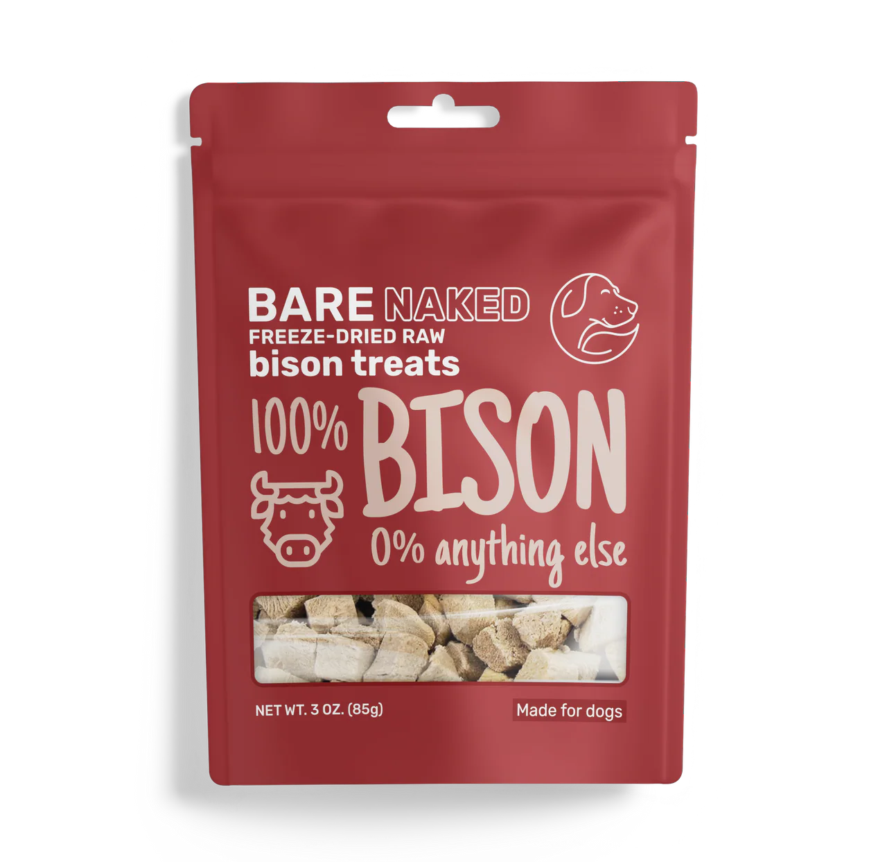 Bare Meal Mixers - Bison Treats - 3oz