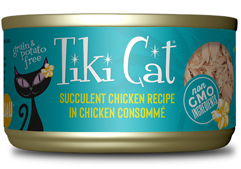 Tiki Cat Succulent Chicken Recipe 2.8oz