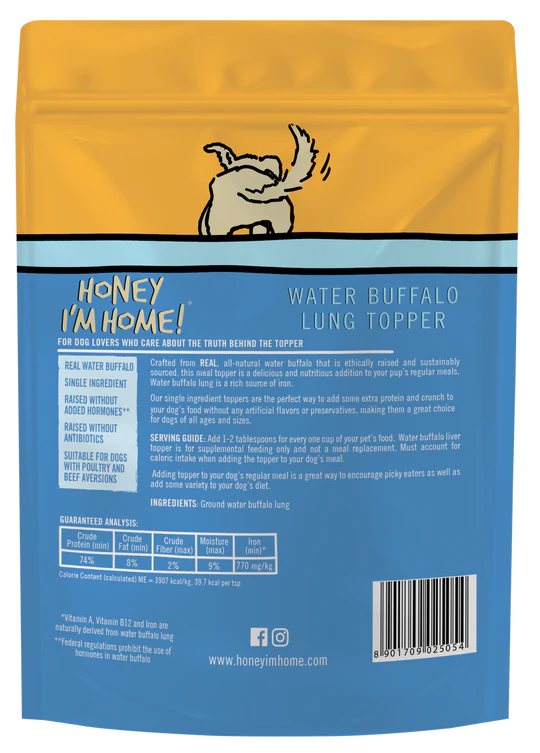 Honey I'm Home - LIP-SMACKIN' LUNG MEAL TOPPER 2oz