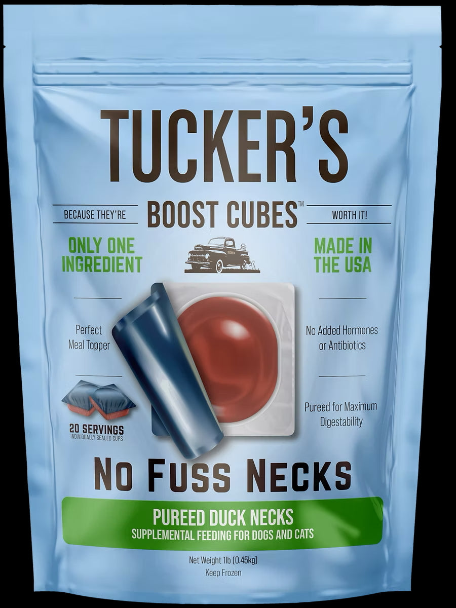 Tucker's Frozen Boost Cube - Duck Neck 1lb
