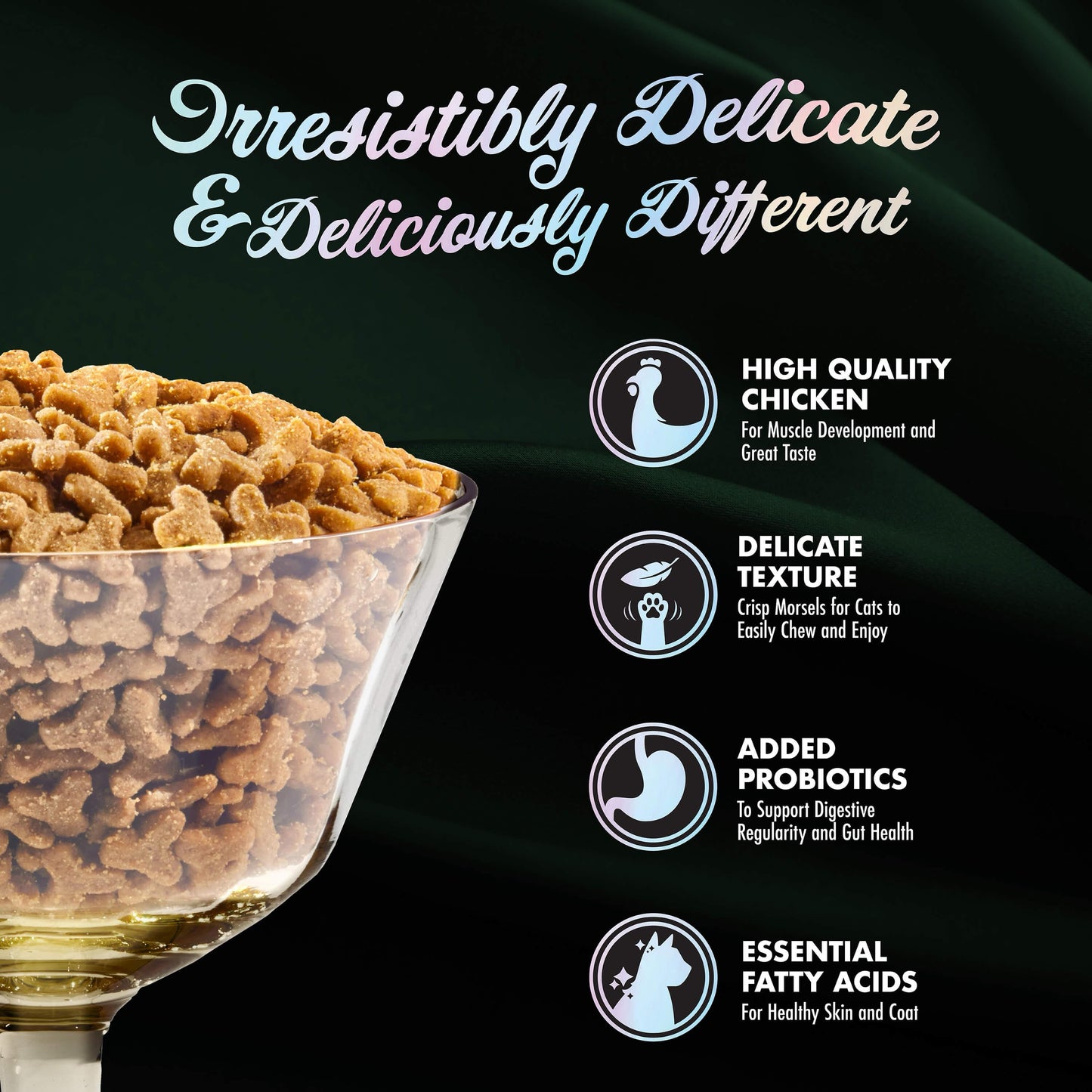 Fromm PurrSnickitty- Chicken Delight Dry Cat Food, 4-lb