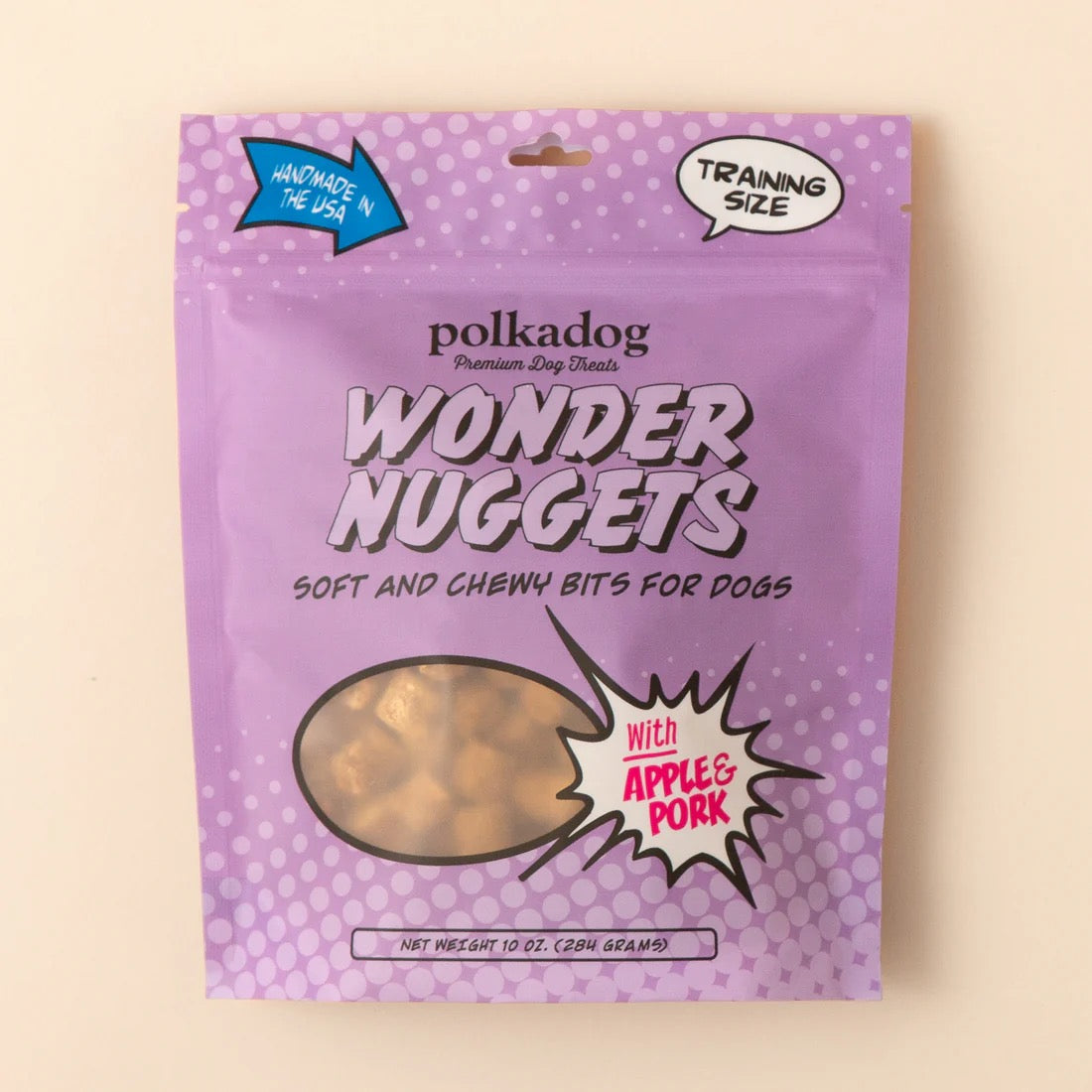 Polkadog Wonder Nuggets- Apple and Pork