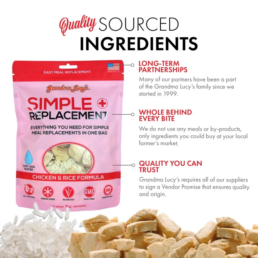 Grandma Lucy's- Chicken and Rice Simple Replacement 7oz