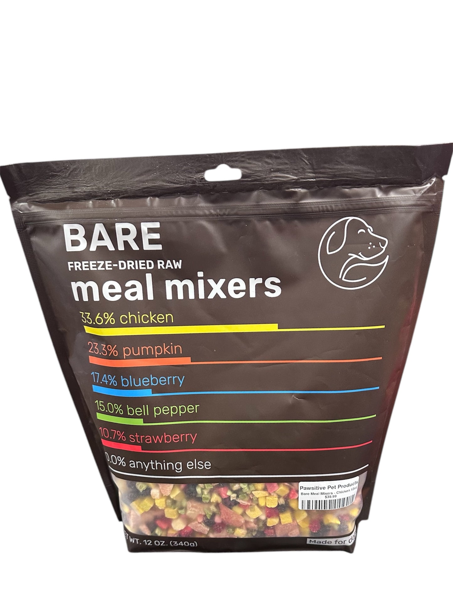 Bare Meal Mixers - Chicken 12oz