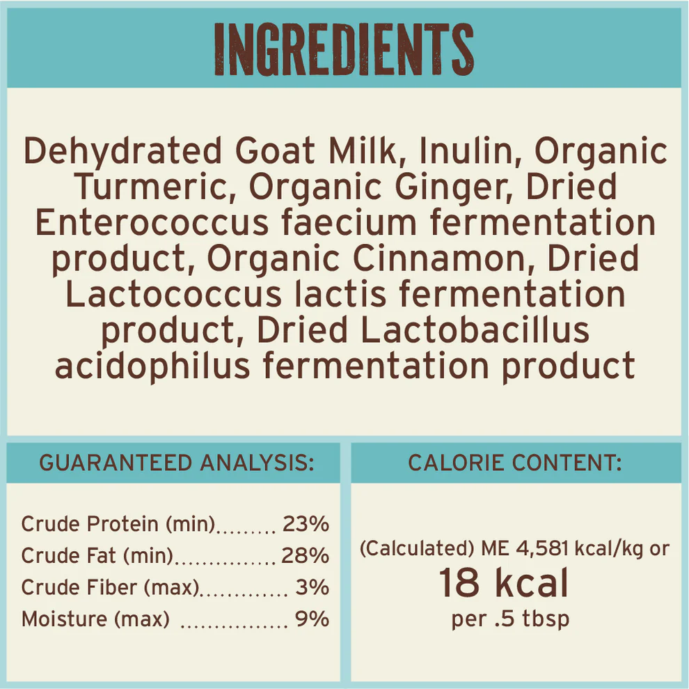 Primal - Dehydrated Goat Milk For Dogs & Cats 1.8oz