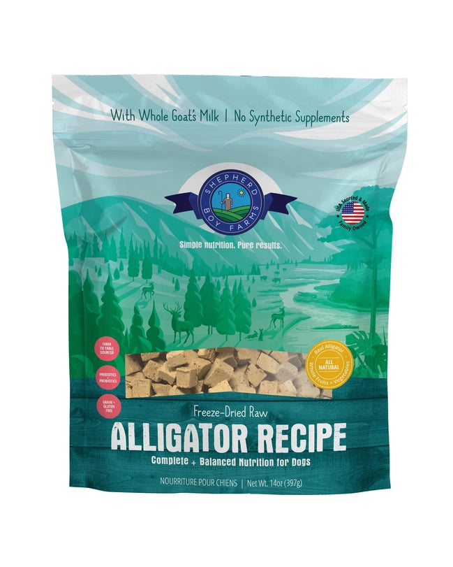 Freeze Dried Alligator Recipe Food 14oz