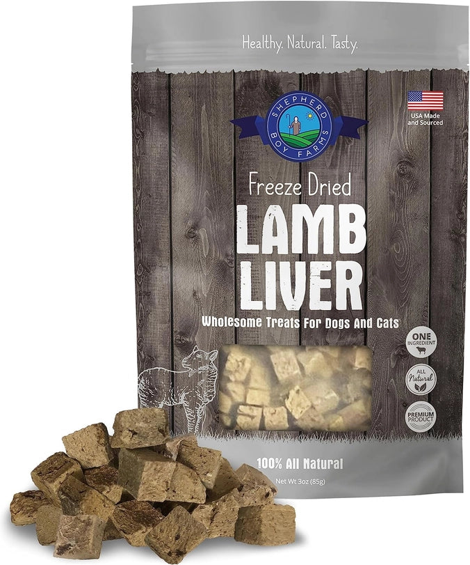Freeze Dried Lamb Liver 3oz