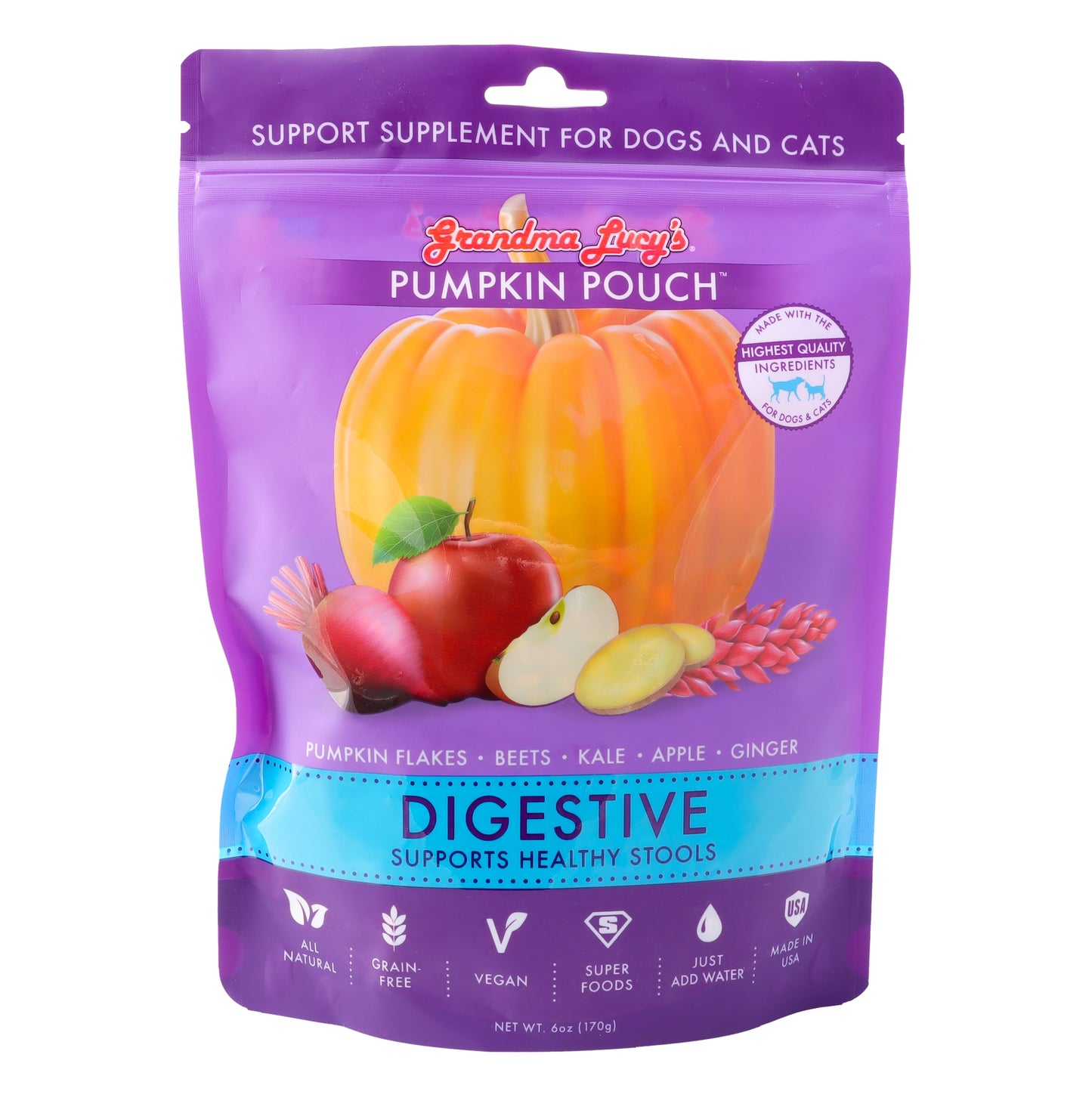 Grandma Lucy's - Pumpkin Pouch Digestive - 6oz