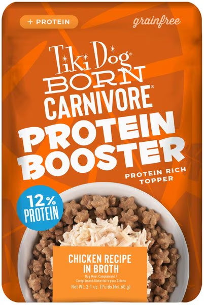 Tiki Dog Carnivore Protein Booster- Chicken Recipe 2.1oz
