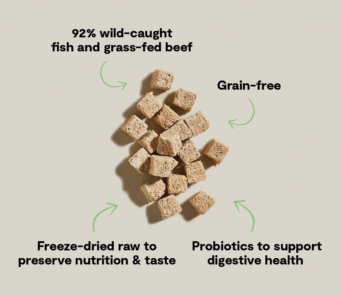 Open Farm- Surf & Turf Kitty Cube Treats 1.5oz