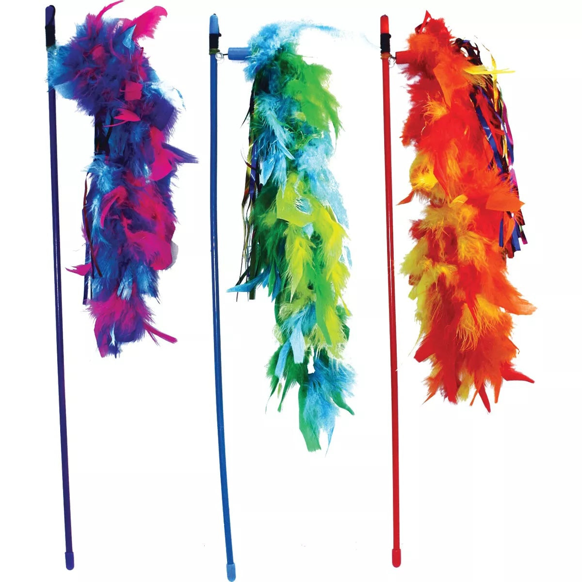 Multipet Cat Danglers Assorted Colors 20"- Single