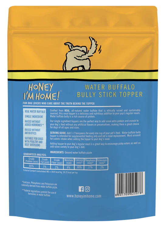 Honey I'm Home - BARKIN' BULLY MEAL TOPPER 1.4oz