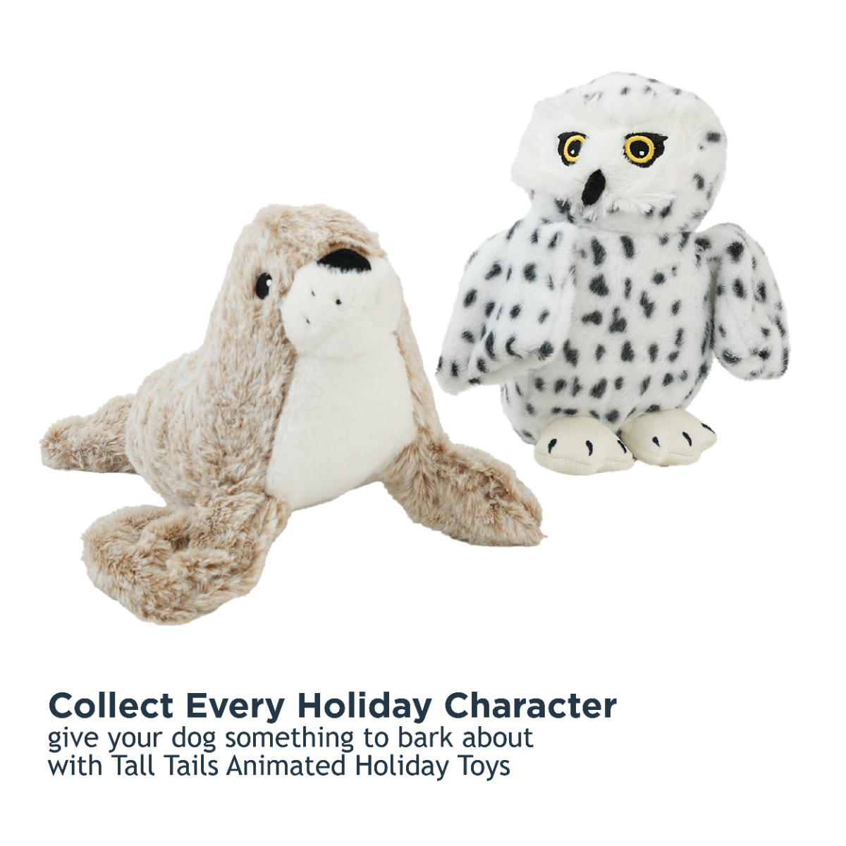 Tall Tails Animated Seal Dog Toy
