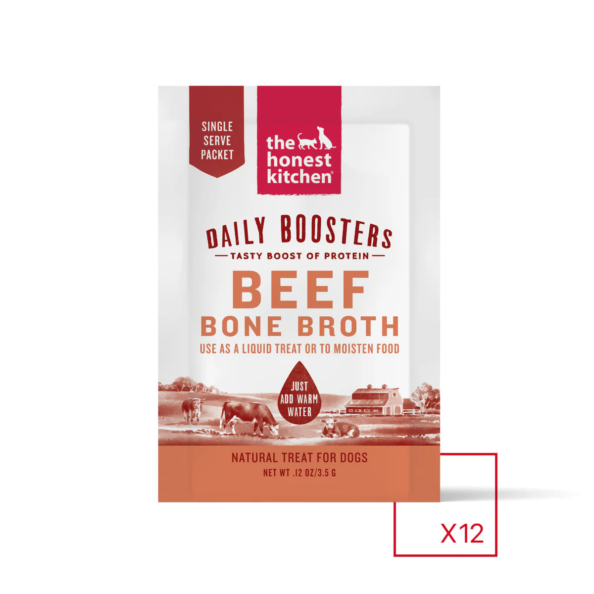 The Honest Kitchen - Instant Beef Bone Broth with Turmeric