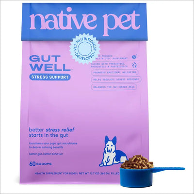 Native Pet Gutwell Stress Support, Stress Relief & Calming