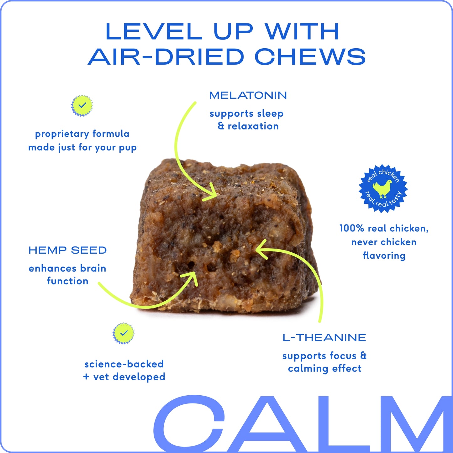 Native Pet - Calm Chews Anxiety & Calming Supplement For Dogs 30ct