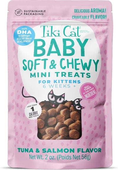 Tiki Cat BABY Soft and Chewy Mini Treats 2oz