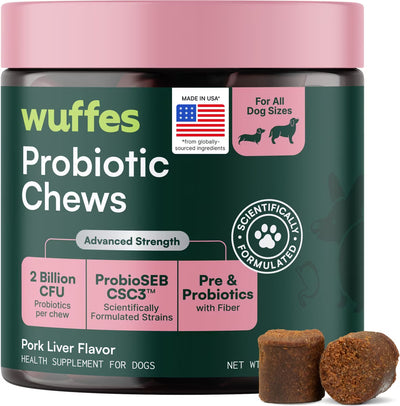 Wuffes Probiotic Chews For All Breeds (50 Count)