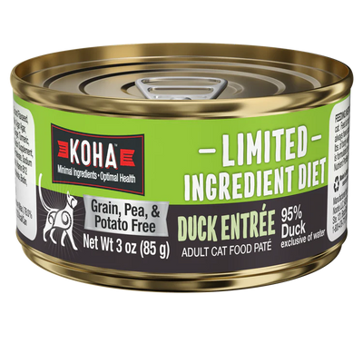 Koha Limited Ingredient Diet Duck Pâté for Cats - 3oz Can