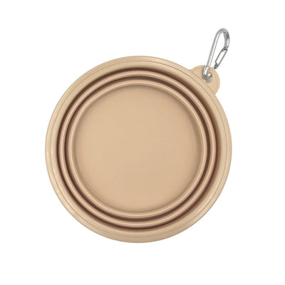 Collapsible Travel Bowl - Beige