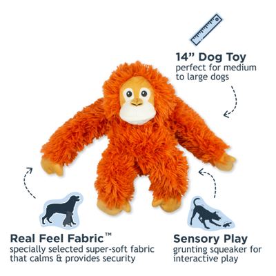 Tall Tails - Dog Rope Orangutan 14-inch