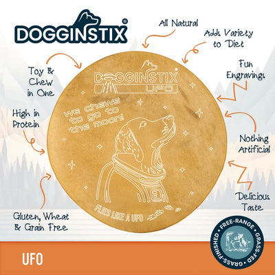 Dogginstix  Beef Collagen - UFO