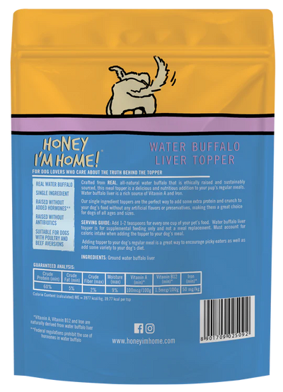 Honey I'm Home - LICKETY LIVER MEAL TOPPER 4.2oz