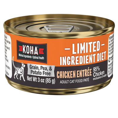 Koha Limited Ingredient Diet Chicken Pâté for Cats - 3oz Can