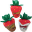 Yeowww! Strawberries Catnip Cat Toys – 3 Pack
