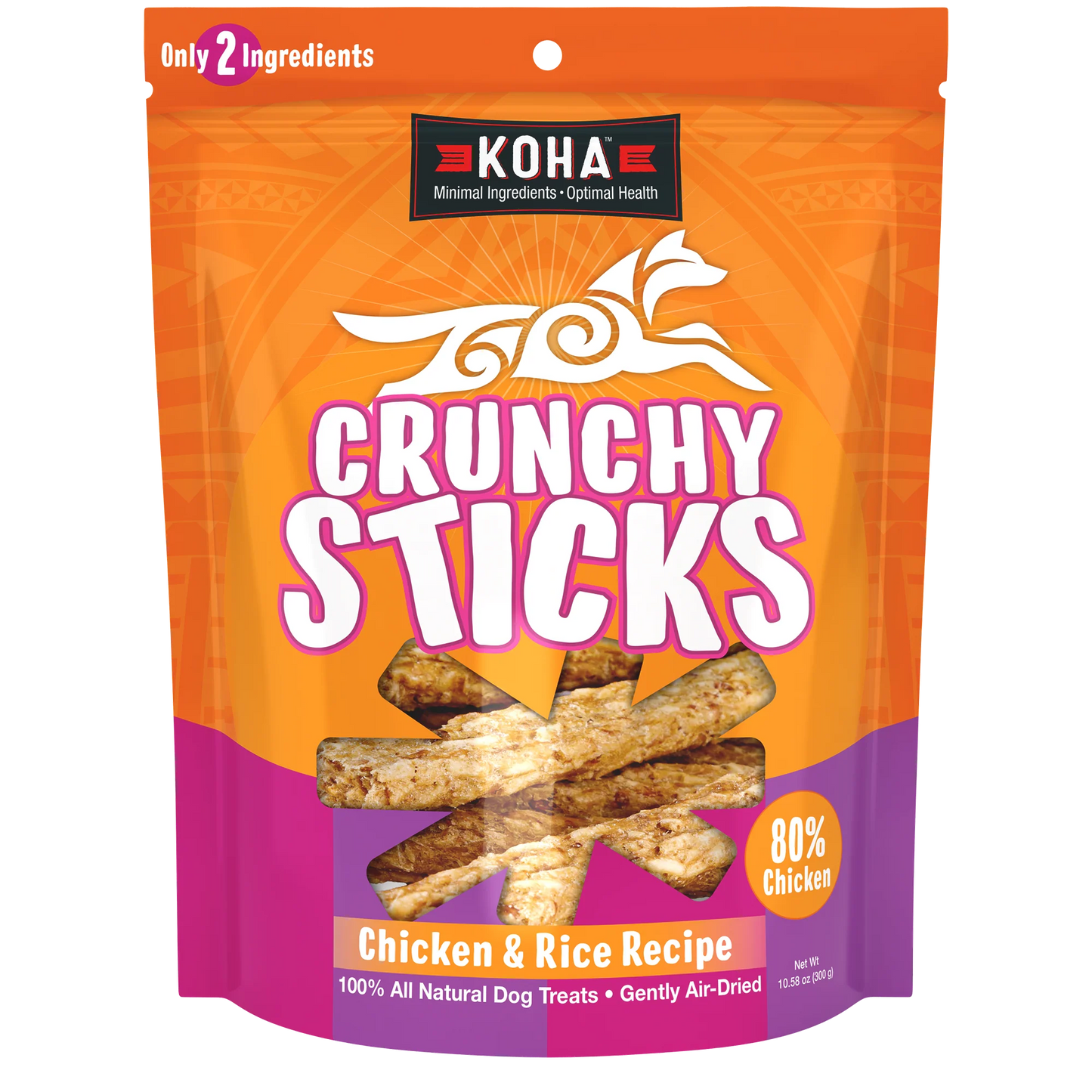 Koha- Crunchy Sticks Chicken & Rice Recipe 10.58oz