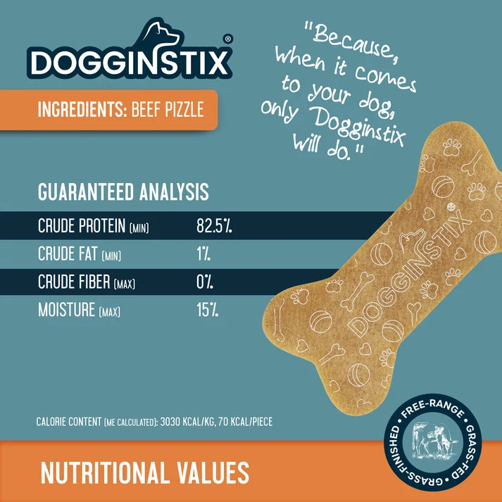Dogginstix  Beef Collagen Collabone 6"