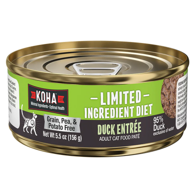 Koha Limited Ingredient Diet Duck Pâté for Cats - 5.5oz Can