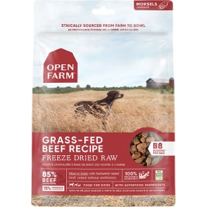 Open Farm Dog Freeze-Dried Morsels Grassfed Beef 3.5oz
