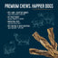 Dogginstix  Braided Lamb Tripe 6"