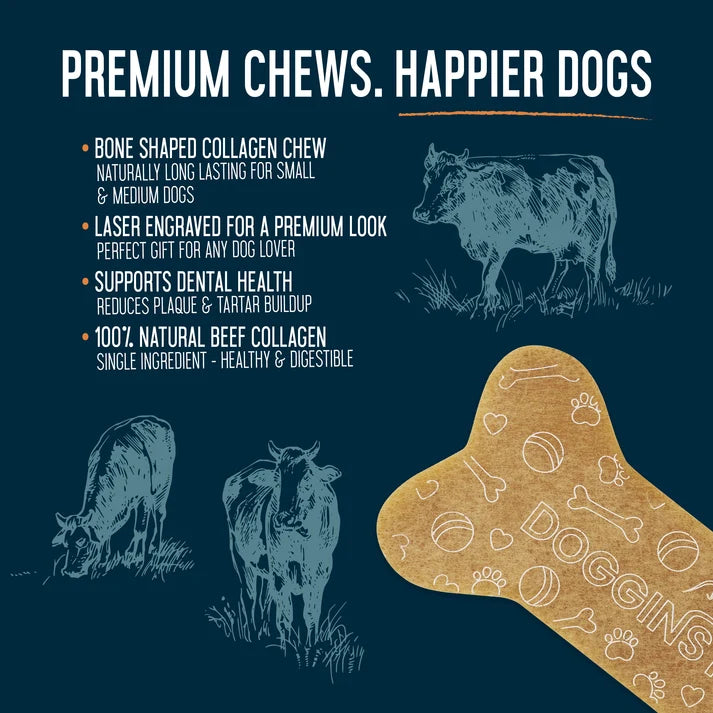 Dogginstix  Beef Collagen Collabone 6"