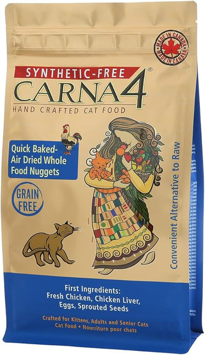 Carna4 All Life Stages Chicken Formula Dry Cat Food - 2LB BAG