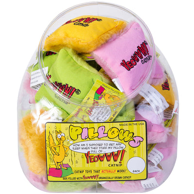 Yeowww! Catnip Filled Pillow Cat Toys - Single