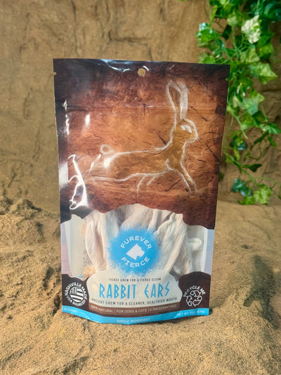 Rabbit Ears - Bag of 5 Dog/Cat Chew: Natural 1 Ingredient