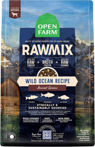 Open Farm Dog RawMix Ancient Wild Ocean 3.5LB