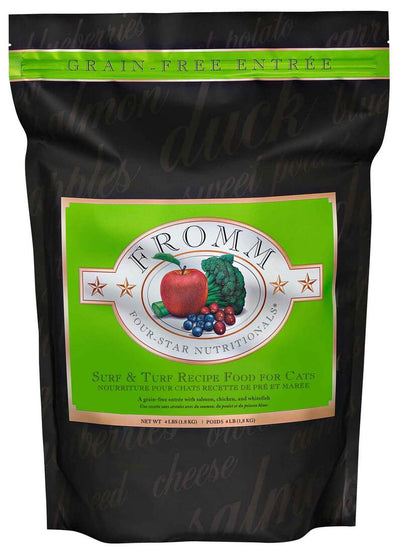 Fromm Cat 4star Grain Free Surf and Turf 4LB