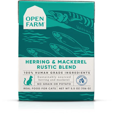Open Farm Cat Grain Free Blend Herring and Mackerel 5.5oz