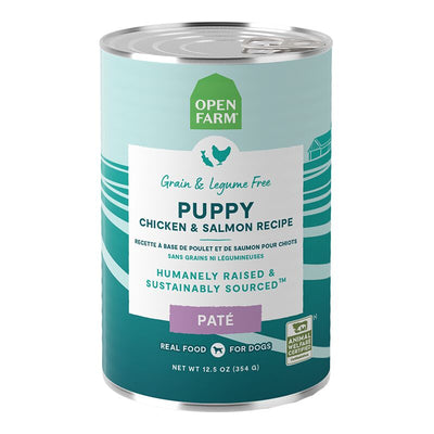 Open Farm Dog Grain Free Puppy Chicken and Salmon 12.5oz