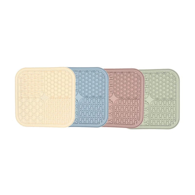 Square Lick Mat - Mauve