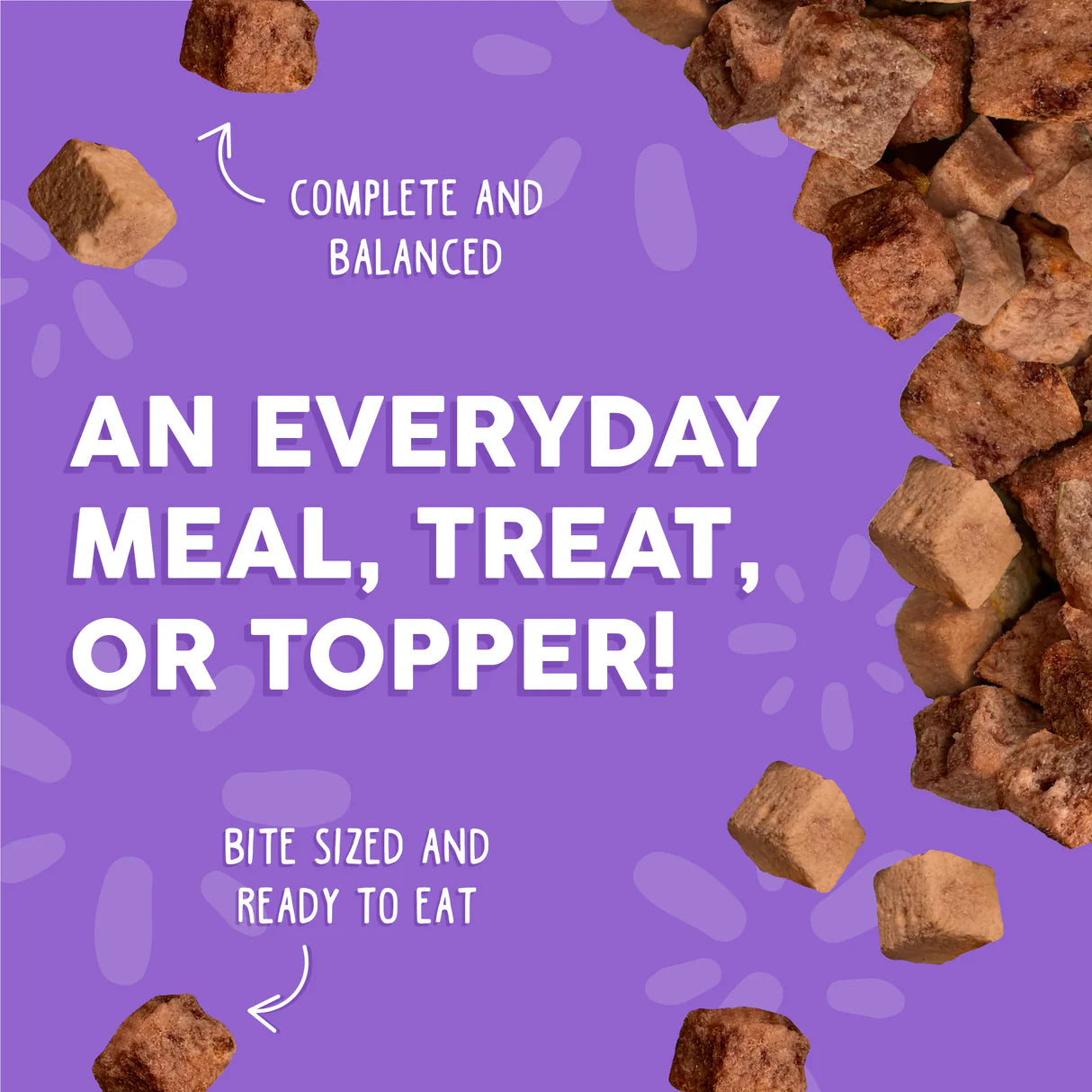 Weruva Cat Freeze Dried - Mideast Feast Freeze Dried with Tuna, Salmon & Tilapia - 1oz Bag