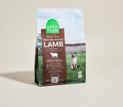Open Farm Pasture-Raised Lamb Grain-Free Cat Kibble 4LB